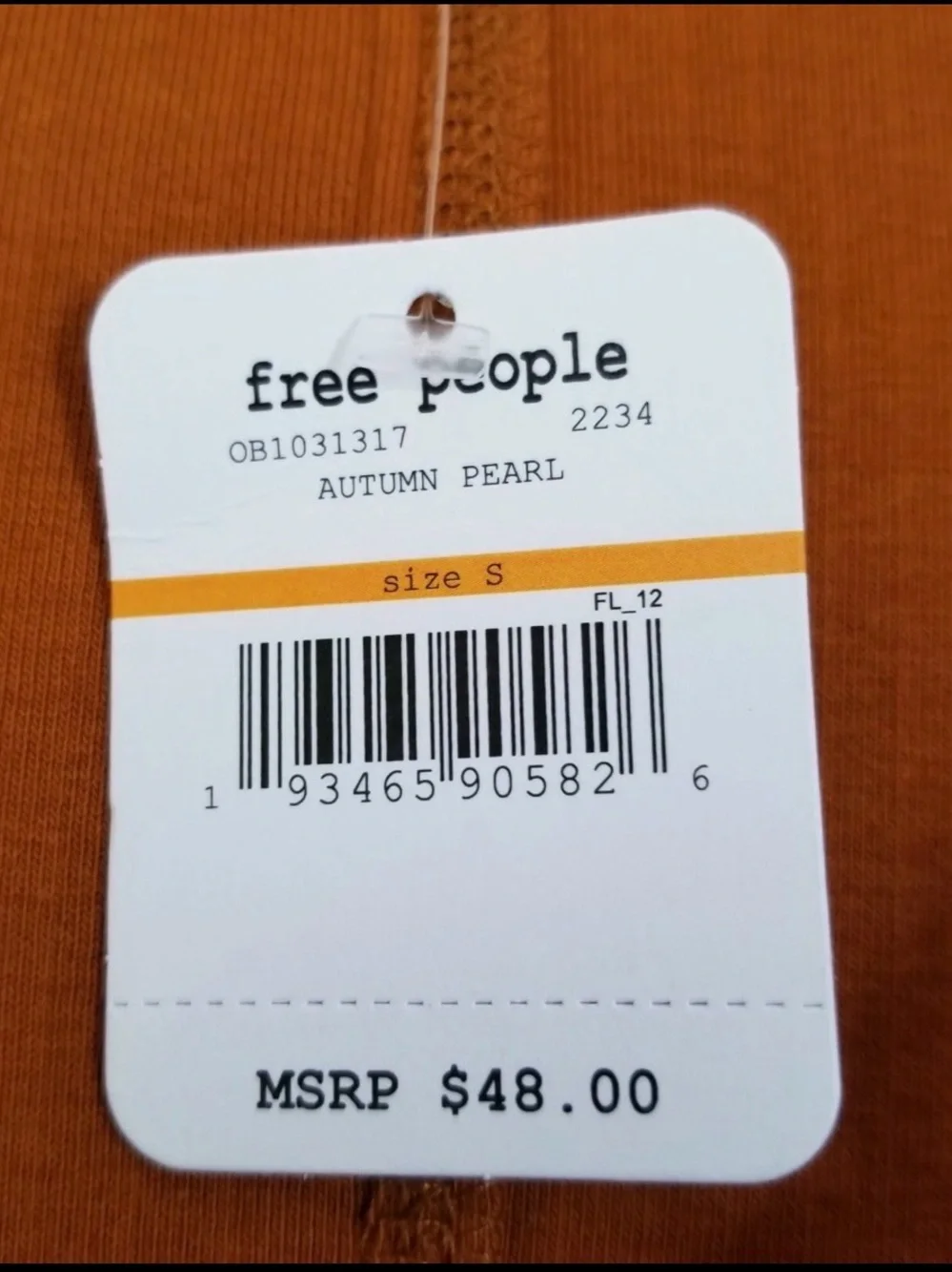 Free People Bit Of Lace Top in Autumn Pearl - NWT